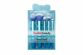 ست براش آرایشی ۵ تکه Sweet Beauty مدل Professional دورنگ